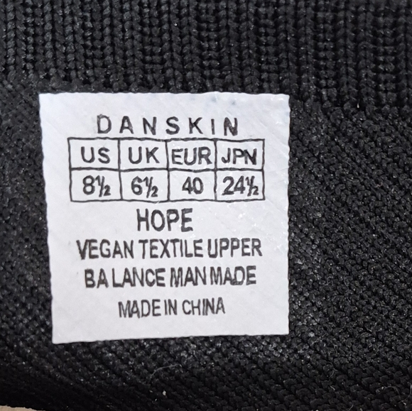 Danskin Hope Black Slip-On Ballet Flats - Size 8.5 - Picture 14 of 14